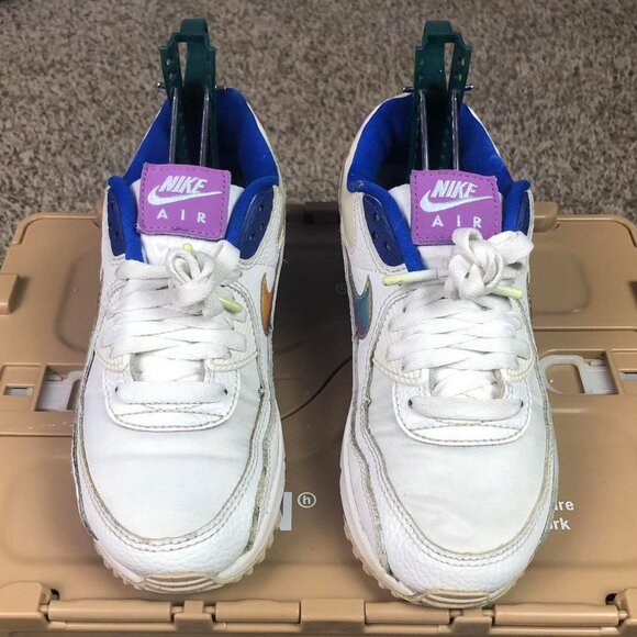 Women’s Nike Air Max 90 SE‎ EASTER Size 6 CJ0623-100 - Picture 1 of 4